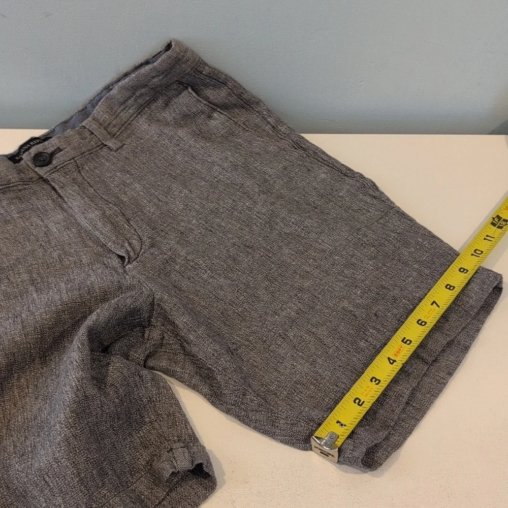 Banana Republic Men's 33 x 8.5 Linen Cotton Blend Aiden Short